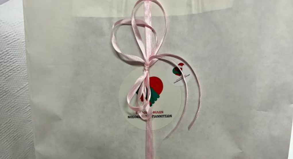 Σύλλογος Φίλων Νοσοκομείου Γιαννιτσών: "Μικρά δωράκια, μεγάλες αγκαλιές" στην Παιδιατρική Κλινική