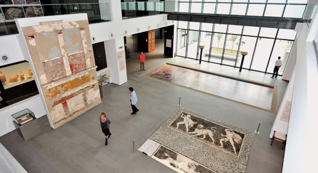 Εγκαίνια του Αρχαιολογικού Χώρου του Ανακτόρου της Πέλλας