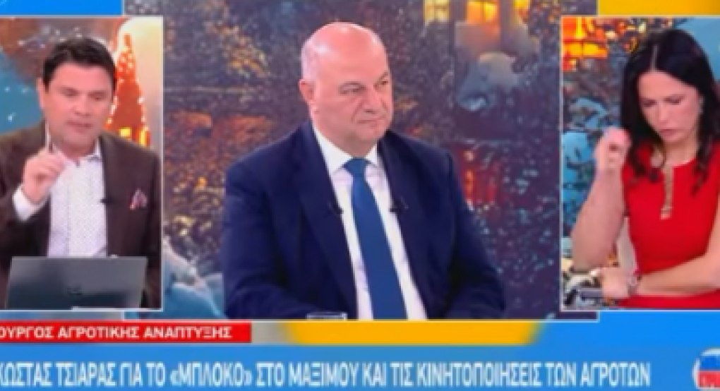 Τσιάρας: Είναι θέμα της ΔΕΗ τα 7 λεπτά/Kwh στο αγροτικό ρεύμα – στο τραπέζι μόνο η παράταση των 9,2 λεπτών