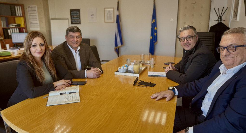 Συνάντηση του Δημάρχου Πέλλας με τον Γενικό Γραμματέα Επενδύσεων και ΕΣΠΑ του Υπουργείου Οικονομικών