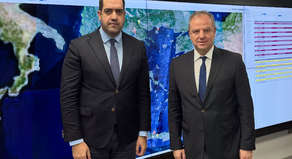 Νέα συνάντηση Σταμενίτη με τον Υπουργό Κλιματικής Κρίσης και Πολιτικής Προστασίας για την ενίσχυση της Πυροσβεστικής Υπηρεσίας Πέλλας