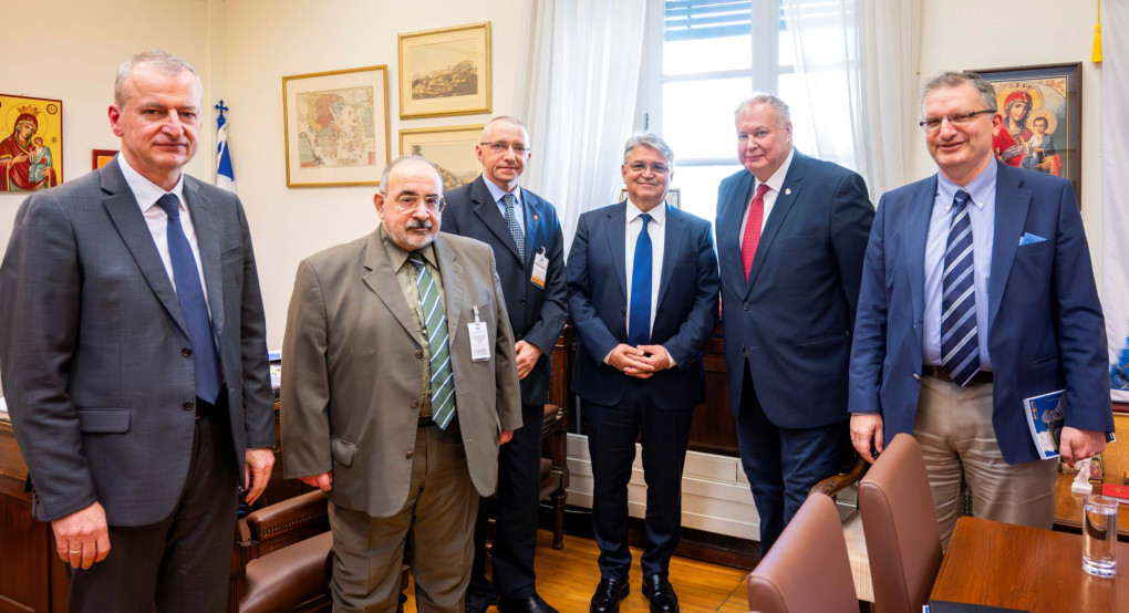 Συνάντηση του Προέδρου της ΝΙΚΗΣ Δημητρίου Νατσιού με Τσεχική αντιπροσωπεία του Πατριωτικού Χώρου