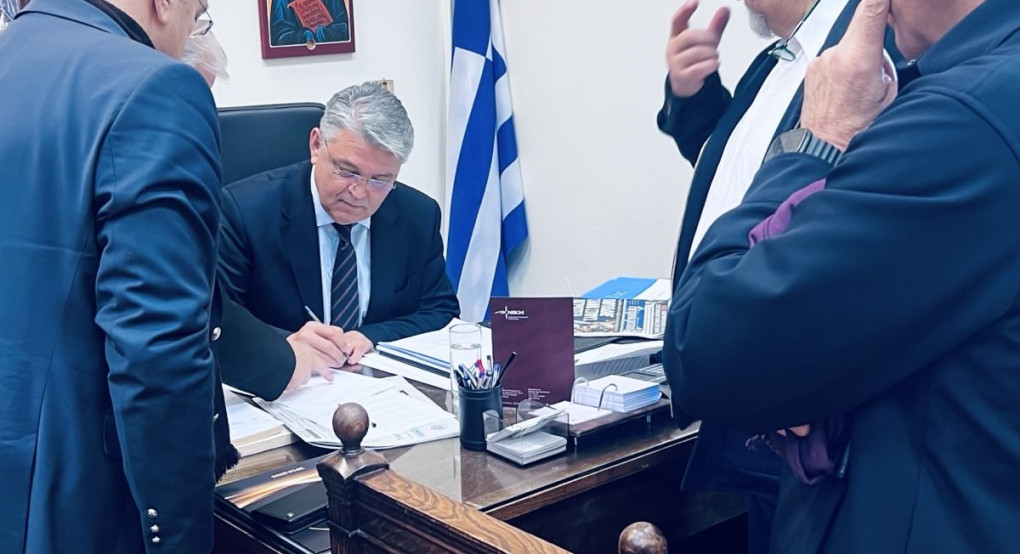 Τον Πρόεδρο της ΝΙΚΗΣ Δημήτρη Νατσιό συνάντησαν σήμερα Δήμαρχοι