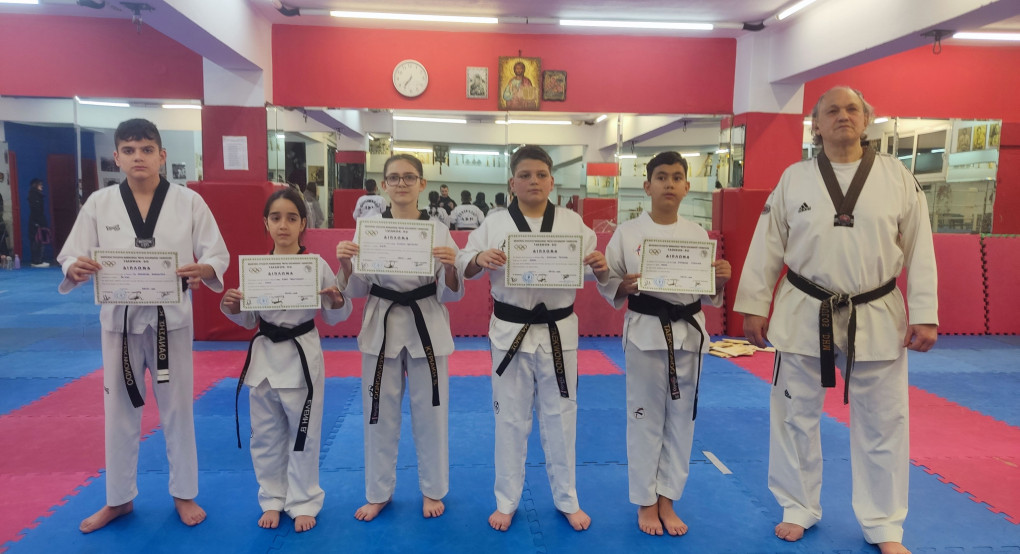 ¨Μέγας Αλέξανδρος¨ Γιαννιτσών -Με επιτυχία πραγματοποιήθηκαν οι εξετάσεις TaeKwon Do