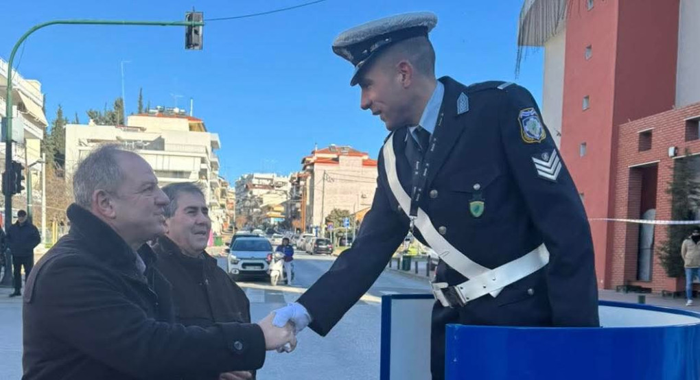 Διονύσης Σταμενίτης: Παρών στα Γιαννιτσά, κοντά στους πολίτες και τα μηνύματα οδικής ασφάλειας