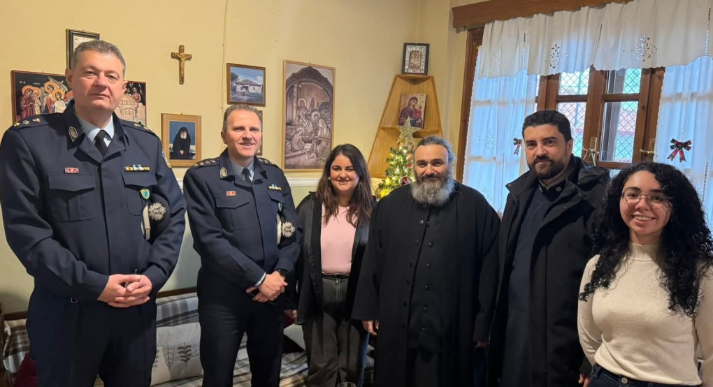 Έμπρακτη στήριξη της Αστυνομίας Πέλλας στο Ίδρυμα «Παναγία η Οδηγήτρια» Γιαννιτσών