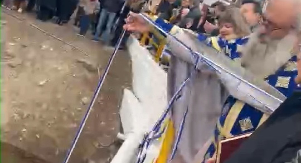 Με ευλάβεια ο Αγιασμός των Υδάτων στο Ριζό Σκύδρας