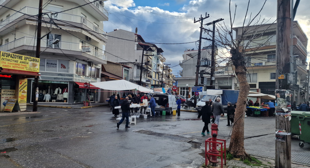 Πέμπτη χωρίς λαϊκή στην Αριδαία – Η απεργία ανέδειξε τη σημασία του παζαριού
