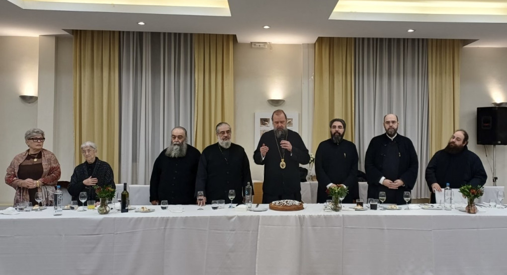 Ευλογία της Πρωτοχρονιάτικης Βασιλόπιτας για τις Ιερατικές Οικογένειες της Θεσσαλονίκης