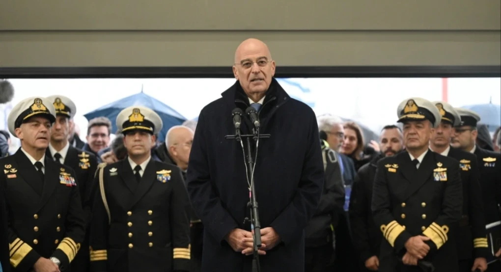 Δένδιας: Υποδεχόμαστε τον «Κίμωνα» την πρώτη ελληνική φρεγάτα Belharra, σύμβολο μιας νέας εποχής για το Πολεμικό Ναυτικό