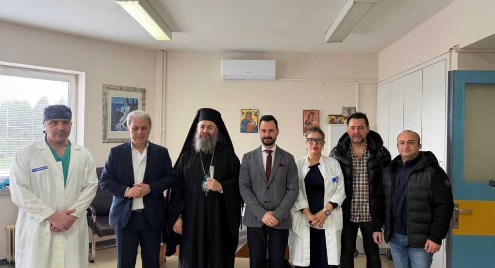 Υπό την πνευματική καθοδήγηση και το επιστημονικό κύρος του Σεβασμιωτάτου Μητροπολίτη κ.κ. Ειρηναίου ο αγιασμός στο Νοσοκομείο Πτολεμαΐδας