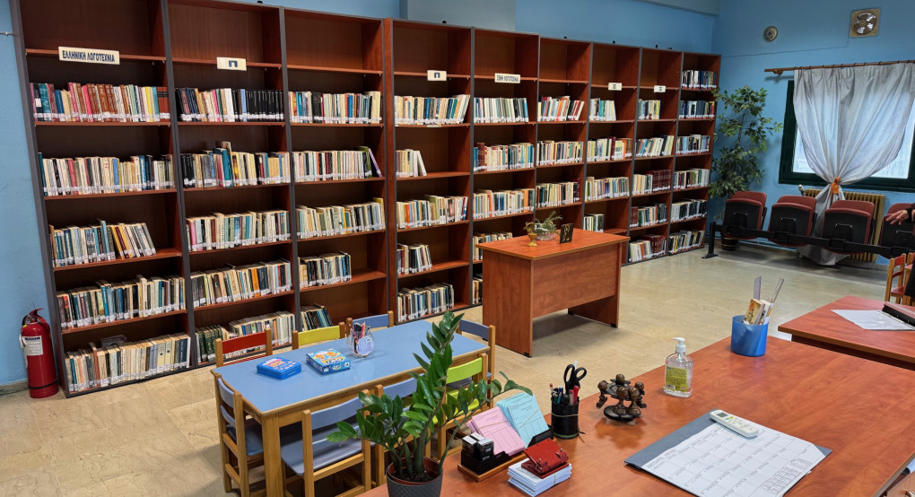 Επαναλειτουργία της Δημοτικής Βιβλιοθήκης Κρύας Βρύσης σε έναν πλήρως ανακαινισμένο χώρο