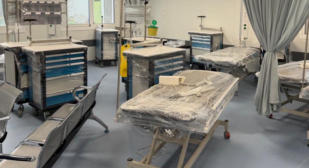 Επισκέψεις Λάκη Βασιλειάδη σε Νοσοκομείο Γιαννιτσών και ΕΚΑΒ: Συνεχίζονται αμείωτα τα έργα, σημαντική η αναβάθμιση που γίνεται