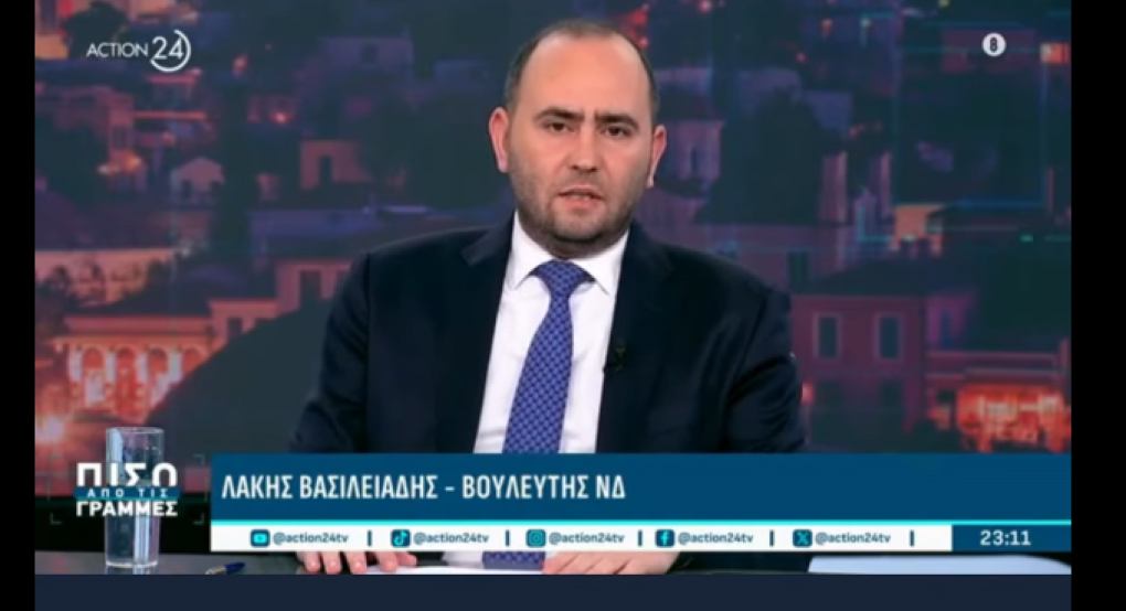 Συνέντευξη του Λάκη Βασιλειάδη στο Action 24: Αγροτικά, δημοσκοπήσεις και νέα κόμματα
