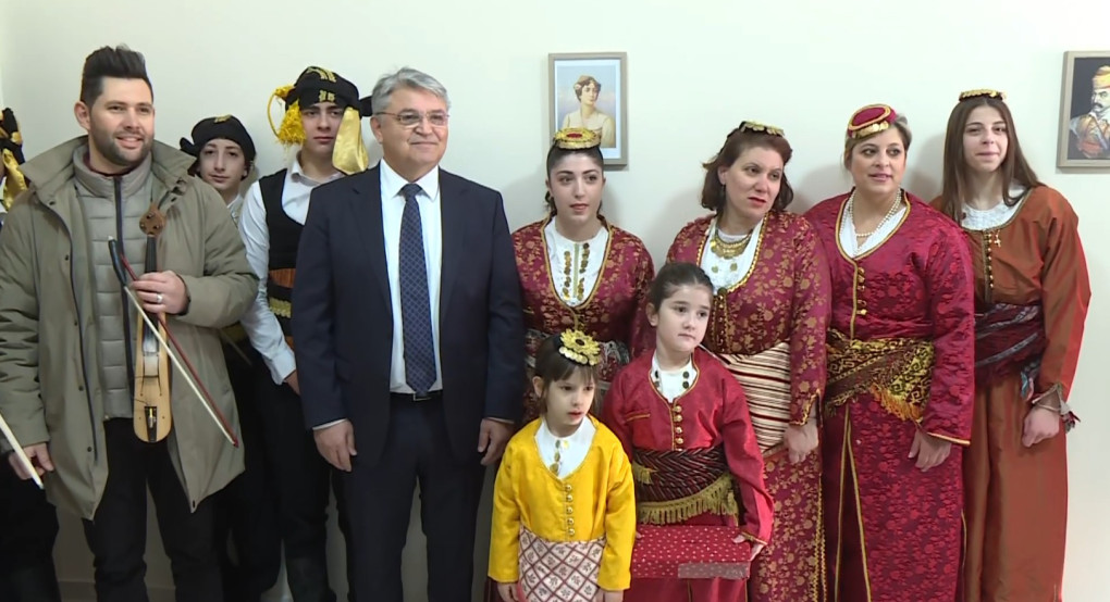 Ο «Σύλλογος Ποντίων Αγίου Μάρκου Κιλκίς» έψαλε τα Πρωτοχρονιάτικα Κάλαντα στον Πρόεδρο της ΝΙΚΗΣ