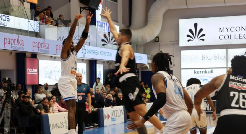 Η Μύκονος με σούπερ Ρέι έβαλε STOP στο νικηφόρο σερί του ΠΑΟΚ