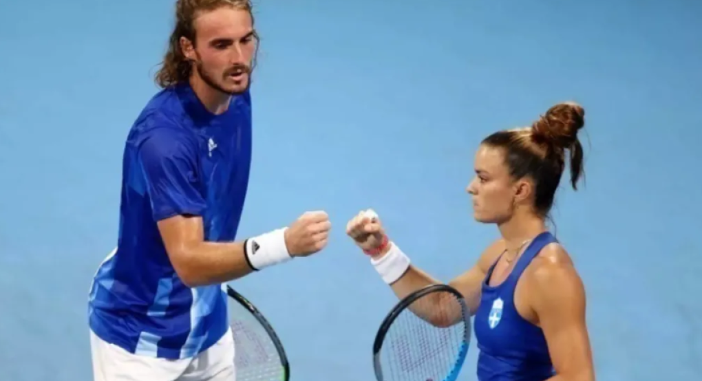 Τσιτσιπάς και Σάκκαρη χάρισαν την πρόκριση στην Εθνική