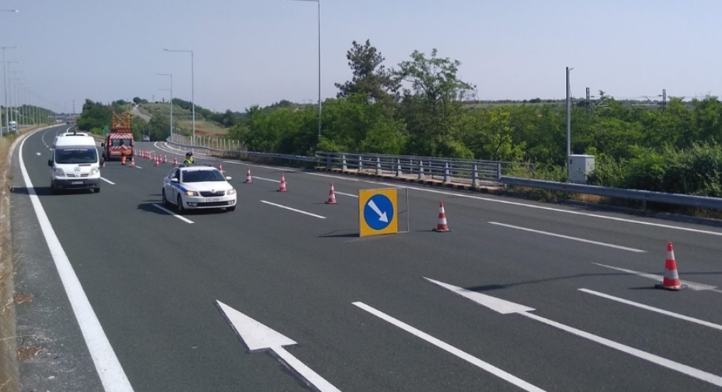 Προσωρινές κυκλοφοριακές ρυθμίσεις στην εθνική οδό Θεσσαλονίκης – Ν. Μουδανιών στην Χαλκιδική