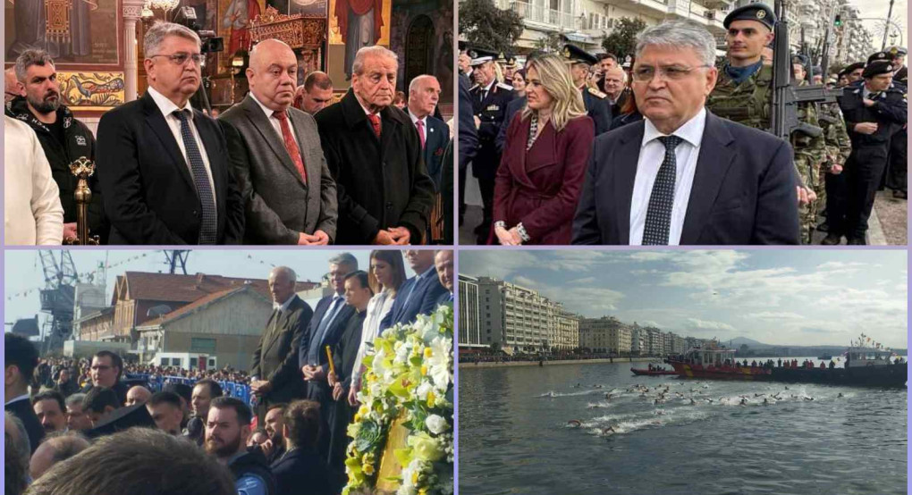 Θεσσαλονίκη: Ο Δημήτριος Νατσιός και η ΝΙΚΗ τίμησαν τα Θεοφάνεια με πίστη και πατριωτικό φρόνημα