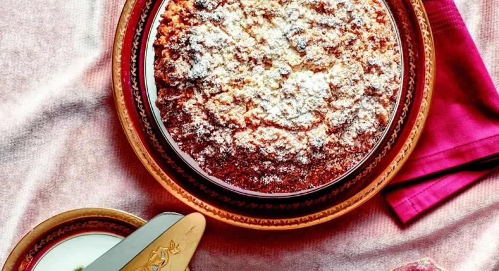 Βασιλόπιτα κέικ αμυγδάλου, χωρίς μίξερ