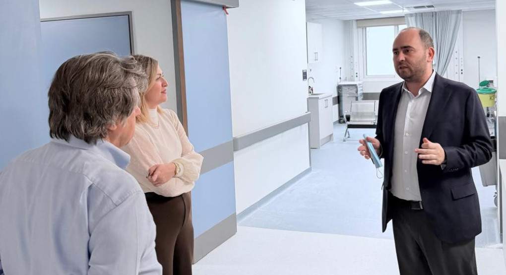 Επισκέψεις Λάκη Βασιλειάδη σε Νοσοκομείο Γιαννιτσών και ΕΚΑΒ: Συνεχίζονται αμείωτα  τα έργα, σημαντική η αναβάθμιση που γίνεται