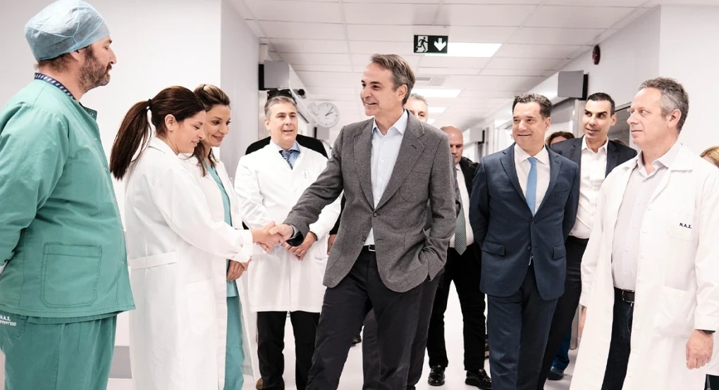 Στον Άγιο Σάββα ο Μητσοτάκης: Με την ανακαίνιση των χειρουργείων δεν θα έχουμε ουσιαστικές αναμονές για τους ασθενείς