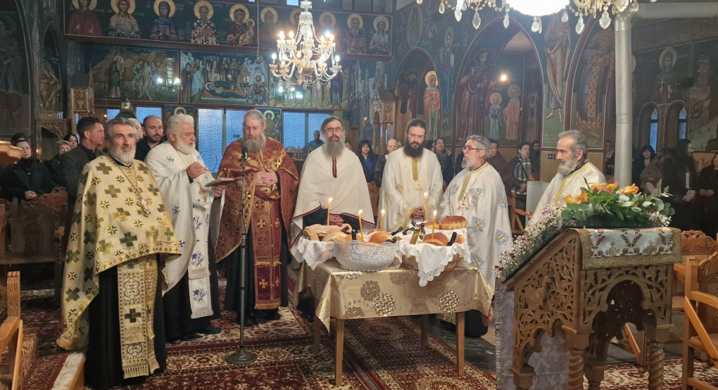 Πανηγυρίζει ο Άγιος Ευθύμιος στη Φιλώτεια Αλμωπίας