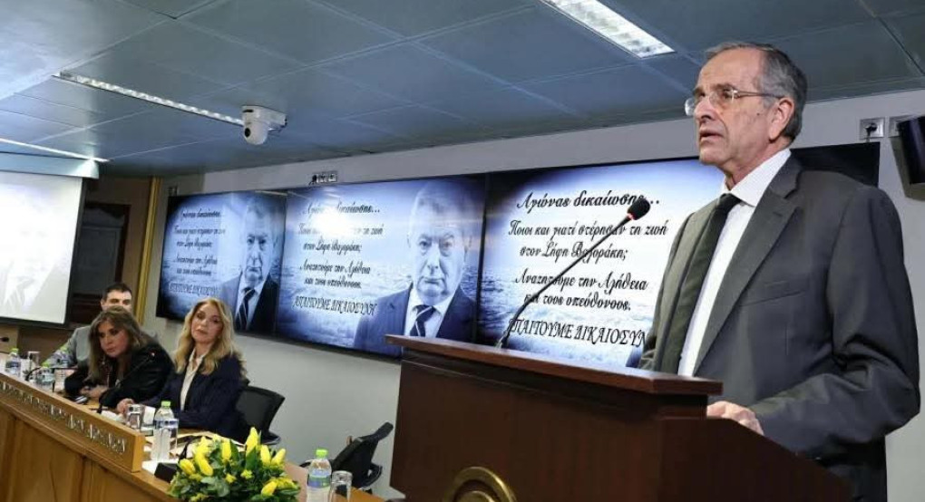 Σαμαράς: «Ο Σήφης Βαλυράκης ήταν ένας ανυστερόβουλος πατριώτης που ενώνει και δεν διχάζει»