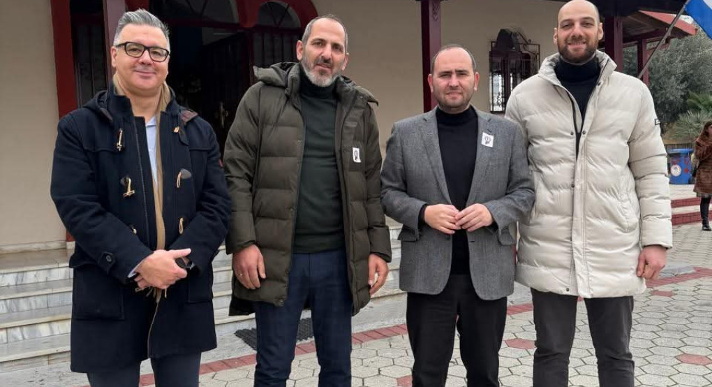 Λάκης Βασιλειάδης: Παρών στον εορτασμό του Αγίου Γρηγορίου του Θεολόγου στην Αξό