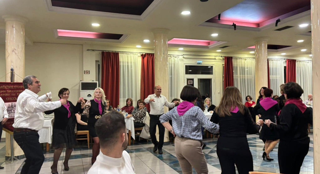 Παρουσία του Αντιπεριφερειάρχη Πέλλας Ιορδάνη Τζαμτζή στην κοπή βασιλόπιτας του Συλλόγου Φίλων Παραδοσιακής Μουσικής και Χορού Έδεσσας