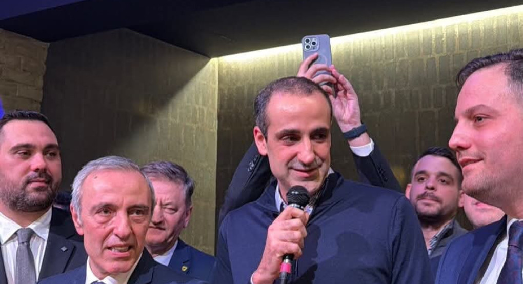 Παρουσία του Γρηγόρη Δημητριάδη στην κοπή πίτας της Διοικούσας και της ΟΝΝΕΔ Θεσσαλονίκης