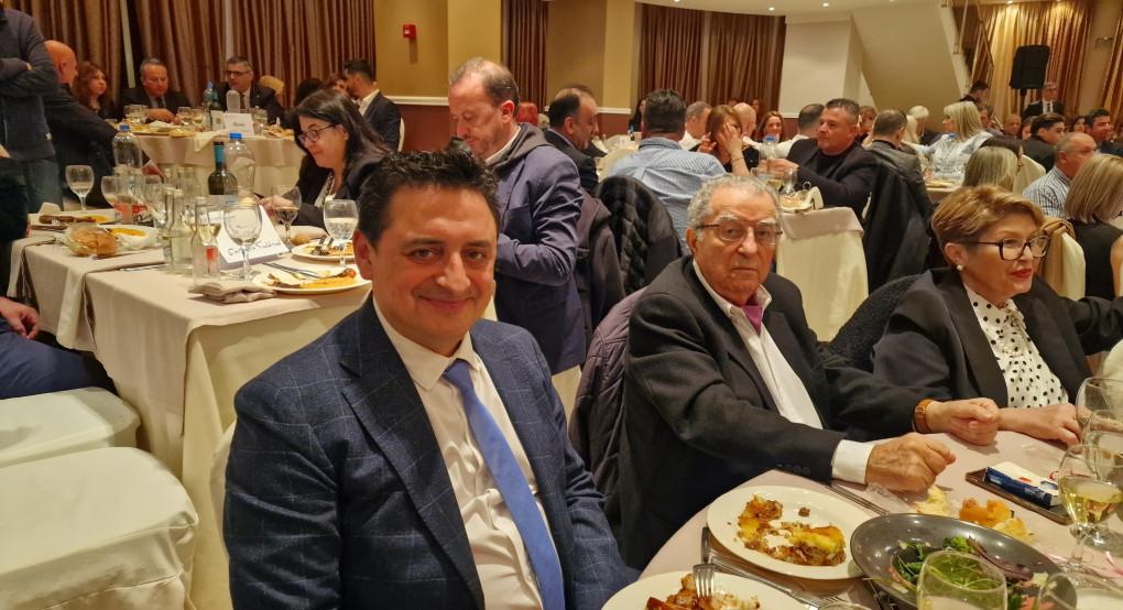 Παρών ο Δήμαρχος Έδεσσας Γιάννης Τσεπκεντζής στον ετήσιο χορό του Επιμελητηρίου Πέλλας