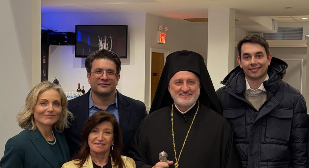 Κώστας Σαμαράς: Παρουσία πίστης και ελληνισμού στην κοπή πίτας της Χιακής Ομοσπονδίας Νέας Υόρκης