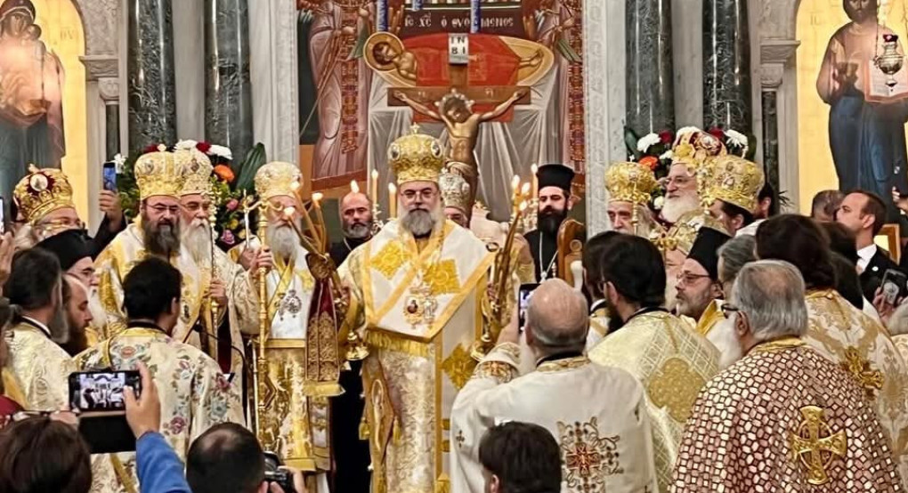 Τελέστηκε στο Ηράκλειο η χειροτονία του νέου Μητροπολίτη Κυδωνίας και Αποκορώνου