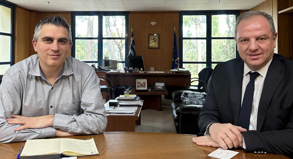 Νέα συνάντηση Σταμενίτη – Δήμα για τα έργα υποδομής στον Νομό Πέλλας