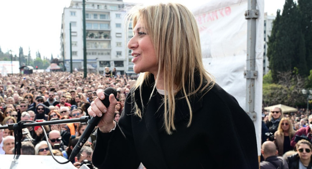 Καταγγέλλει διαστρέβλωση των λεγομένων της για τη Χίο η Καρυστιανού: «Δεν θα το πετύχουν»