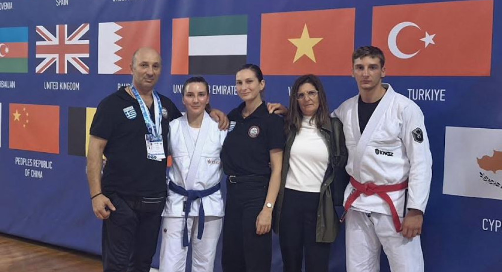 Στη μάχη του Πανελληνίου Jujitsu οι Κωνσταντίνος και Αντωνία Αλμπάνη