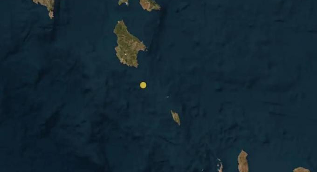 Σεισμός 3 Ρίχτερ ανοιχτά από τα Κύθηρα – Στα 43,3 χιλιόμετρα το εστιακό βάθος