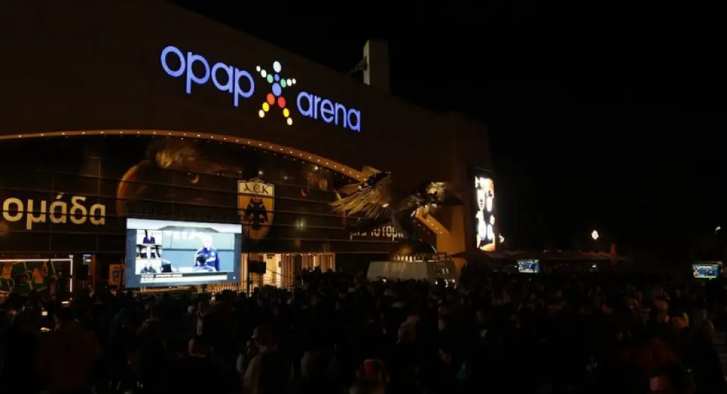 ΑΕΚ: Αλλάζει ονομασία η OPAP Arena