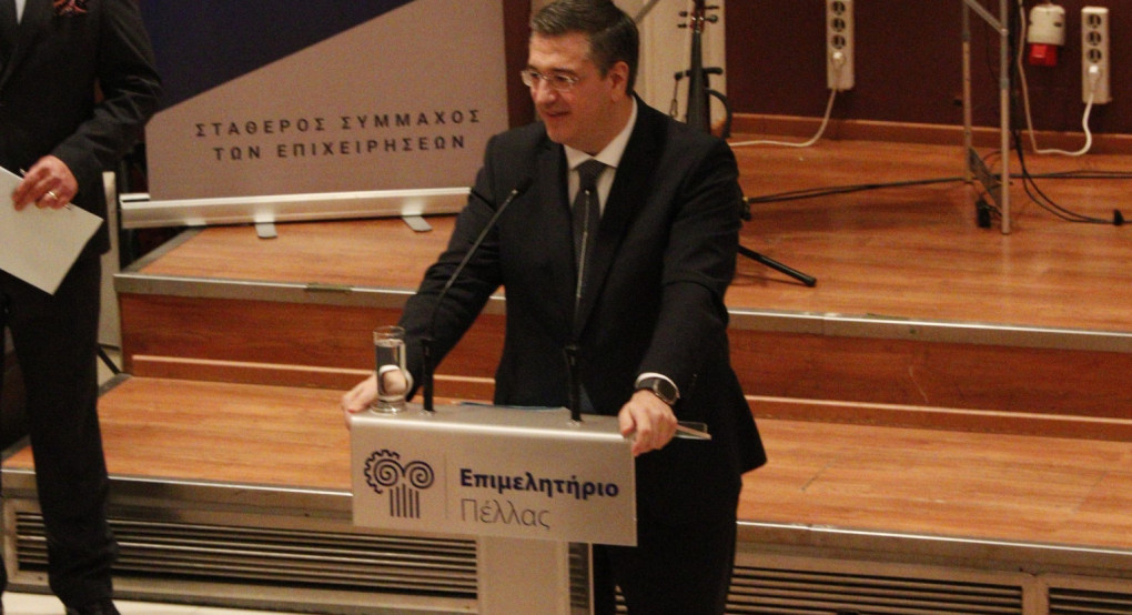 Τιμή για την Πέλλα η παρουσία του Ευρωπαίου Επιτρόπου Απόστολου Τζιτζικώστα – Μήνυμα στήριξης στη Μακεδονία