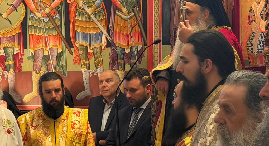 Με κατάνυξη ο εορτασμός του Αγίου Χαραλάμπους στην Ιερά Μονή Αγίου Στεφάνου Μετεώρων