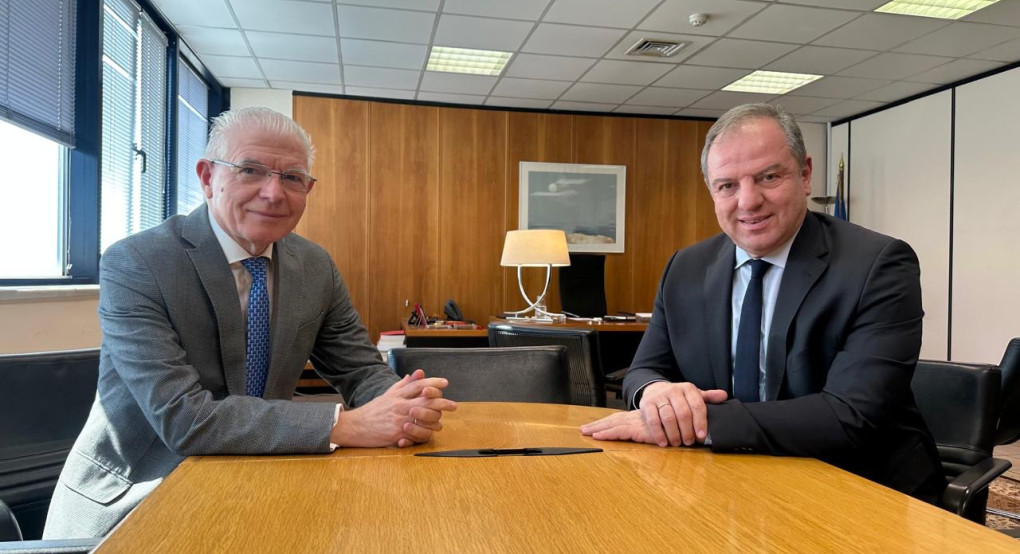 Συνάντηση Σταμενίτη με τον Πρόεδρο του ΕΛΓΑ