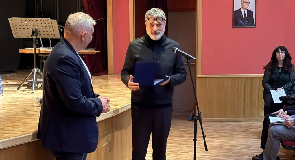 Ο Δήμος Αλμωπίας τιμησε τον Γιώργο Κουμεντάκη σε μια ξεχωριστή μουσική βραδιά