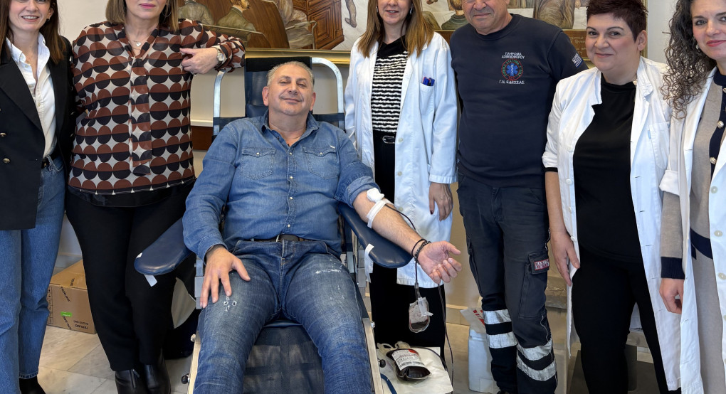 Ολοκληρώθηκε η 9η Εθελοντική Αιμοδοσία του Δήμου Σκύδρας