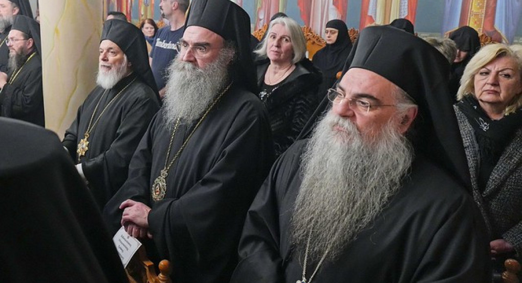 Η παρουσία του Επισκόπου Αλμωπίας Στεφάνου στην Ενθρόνιση του νέου Καθηγουμένου της Ιεράς Μονής Παναγίας Δοβρά