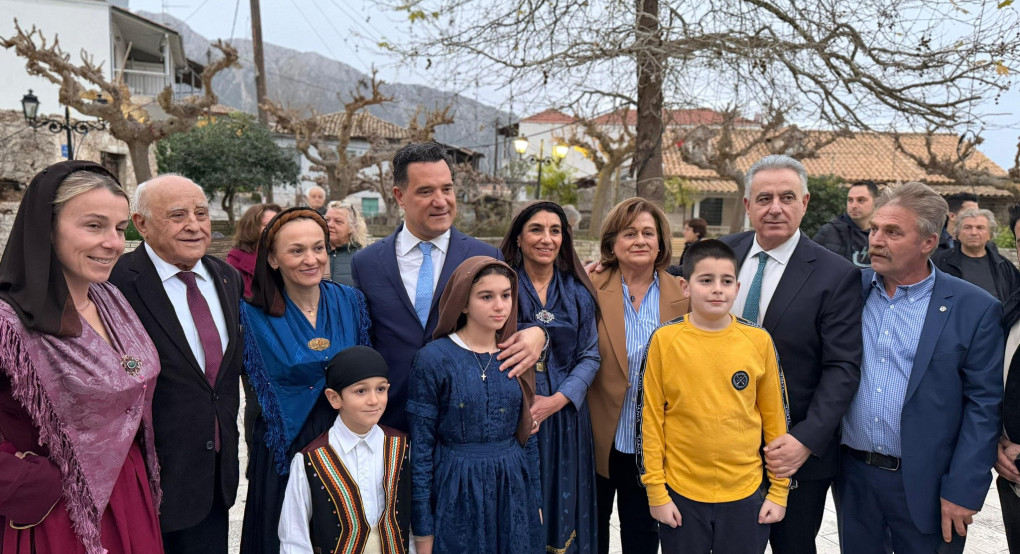 Λευκάδα: Συγκίνηση και θερμή υποδοχή του Άδωνη Γεωργιάδη