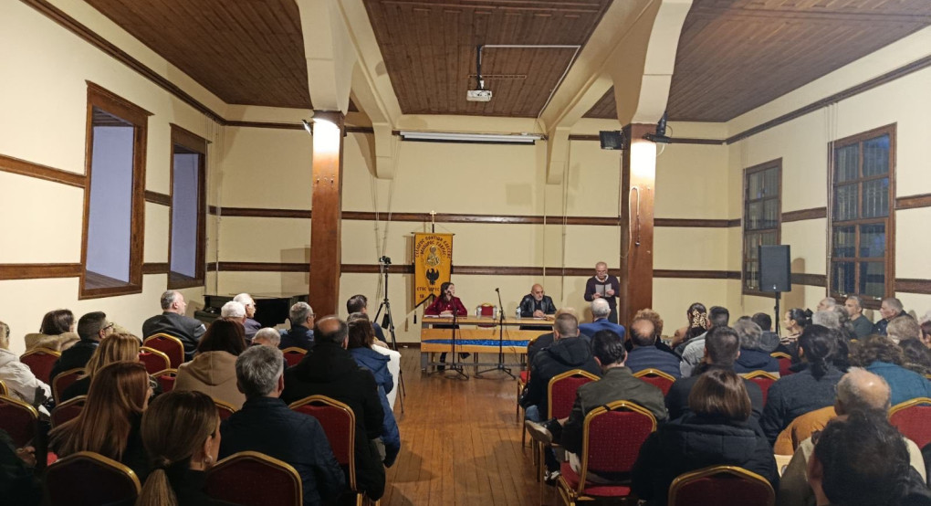 Σύλλογος Ποντίων "Άγιος Θόδωρος Γαβράς" : Ο Δημήτρης Μεταλληνός στην Έδεσσα όπου μίλησε για τον Καποδίστρια