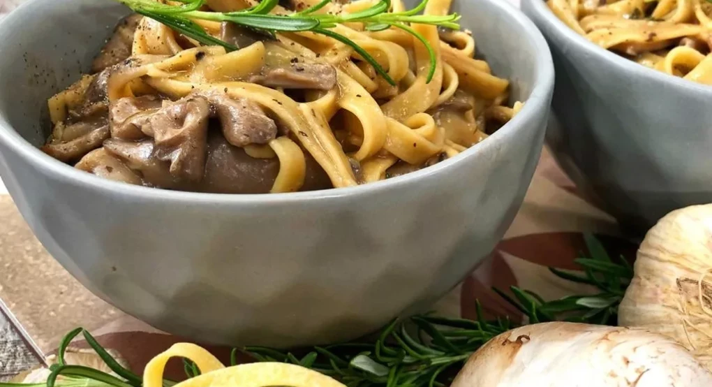 Ταλιατέλες με μανιτάρια