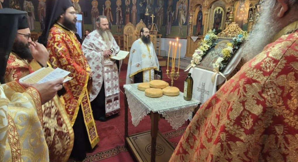 Στον πανηγυρικό εσπερινό του Αγίου Πολυκάρπου στην Ξιφιανή ο Δήμαρχος Αλμωπίας Νίκος Παρούτογλου