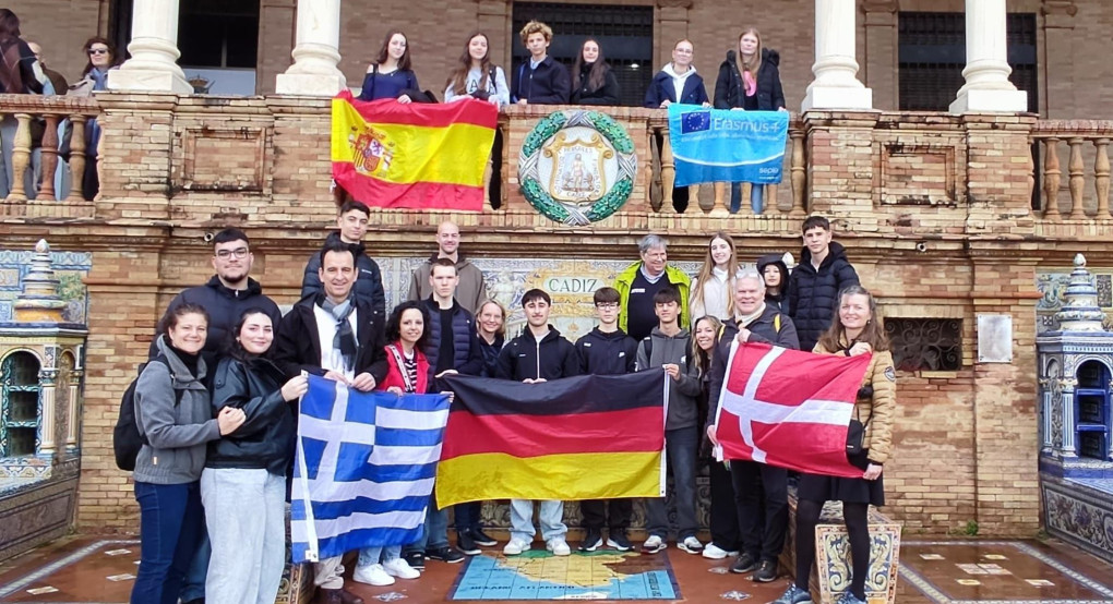 Ημερήσιο Γενικό Λυκείου Αξού- Erasmus+  στο Πουέρτο Ρεάλ της Ισπανίας